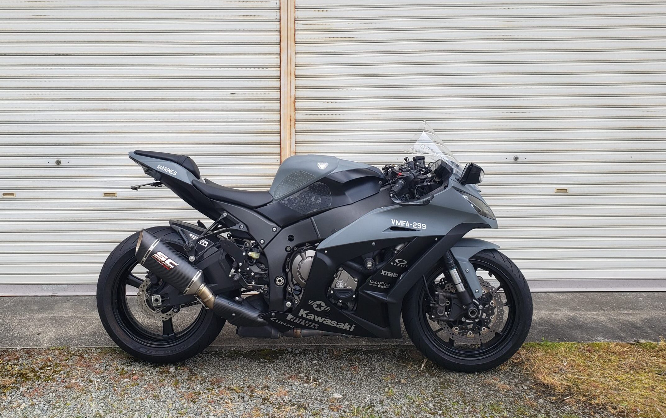 2011~2015 ZX-10R に SC PROJECT SC1-Rサイレンサー取り付け | 299Commuter
